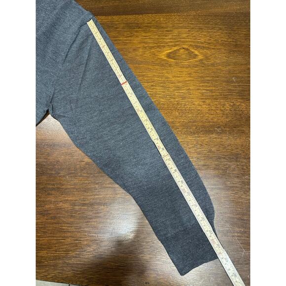 Murano Extra Fine Wool Sweater Bundle Men XL Academia Twee Preppy Classy Flaws - Picture 16 of 16